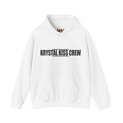 white Krystal Kiss Crew murder hoodie