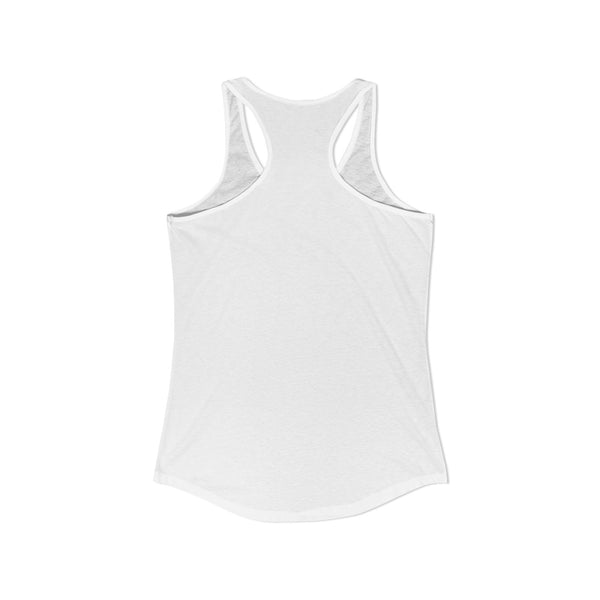 Beware of a Woman with a Weapon and a Plan Racerback Tank