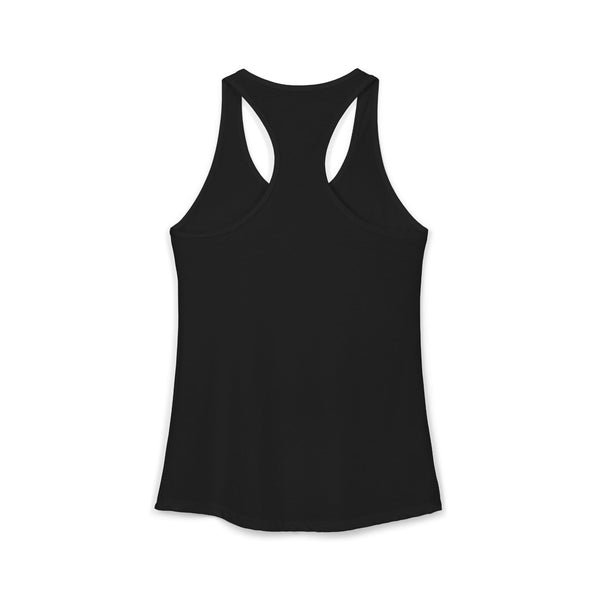 Beware of a Woman with a Weapon and a Plan Racerback Tank