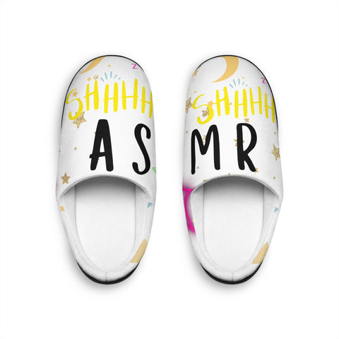 women's white ASMR slippers