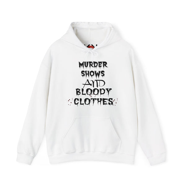 white murder hoodie