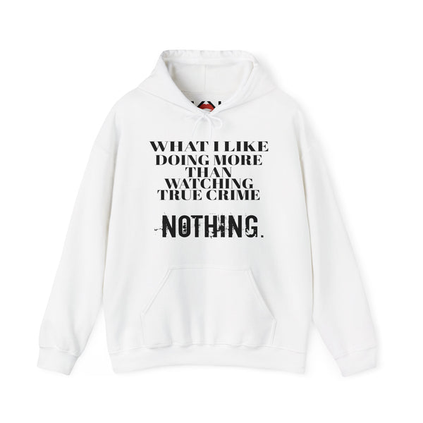 white murder hoodie